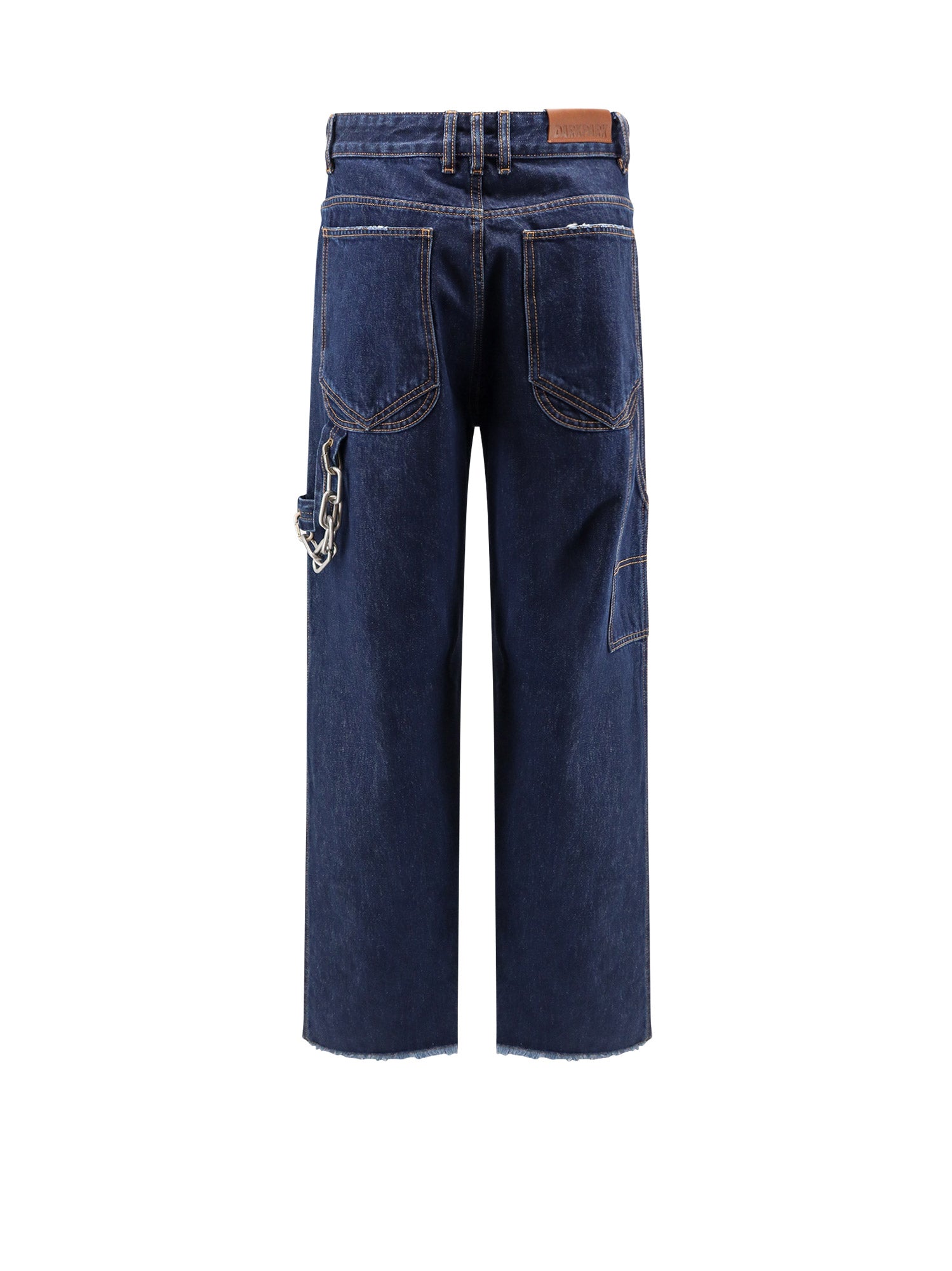 DARKPARK Jeans Darkbrown Coton