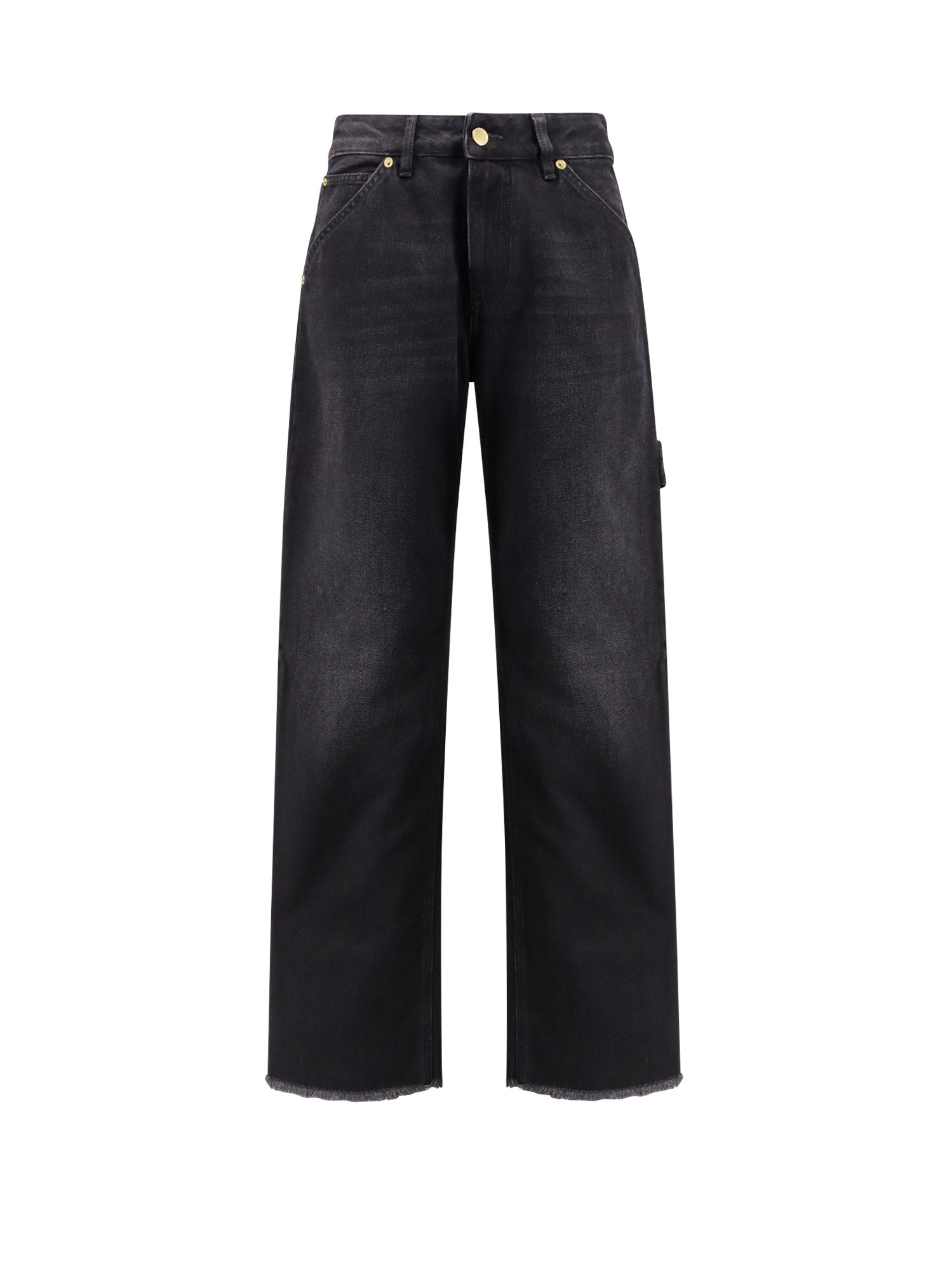 Darkpark Jeans Used Black Cotone