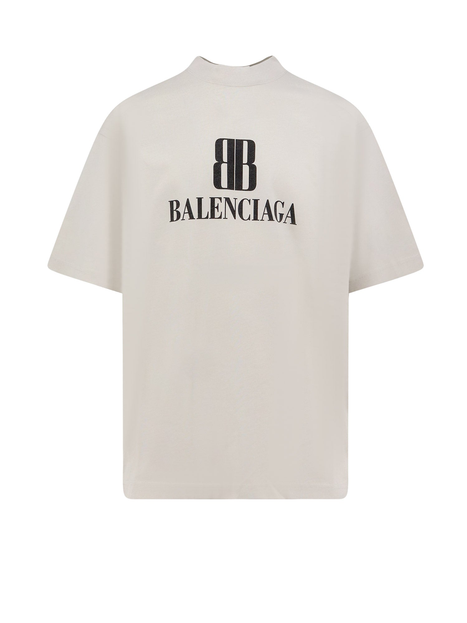 Balenciaga T-Shirts And Polos Dirty White T Cotton R Elastan