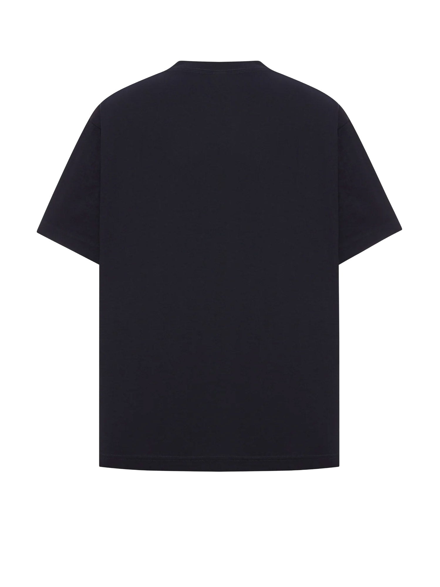 Balenciaga T-Shirts And Polos Faded Black Cotone