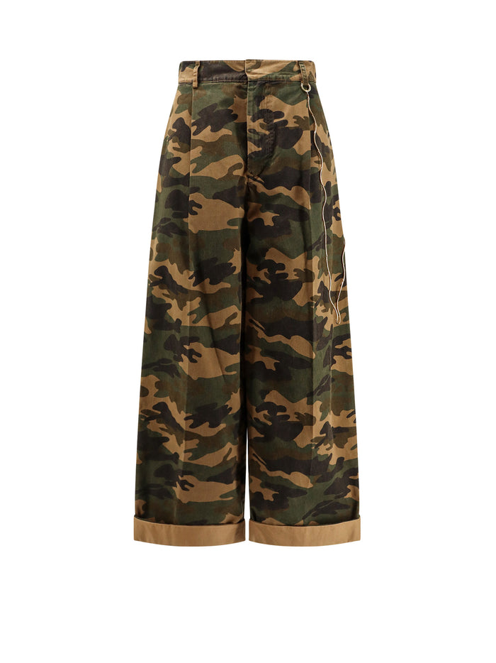 Darkpark Rtw Brown Camouflage Cotone