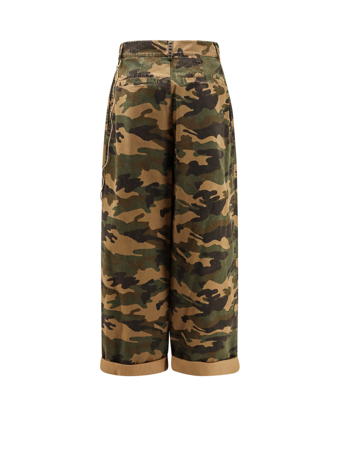 Darkpark Rtw Brown Camouflage Cotone