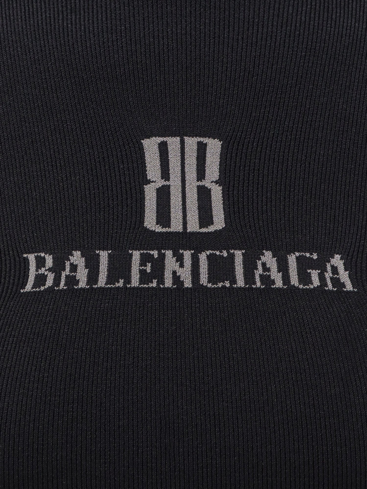 Balenciaga Sweaters Black Viscosa