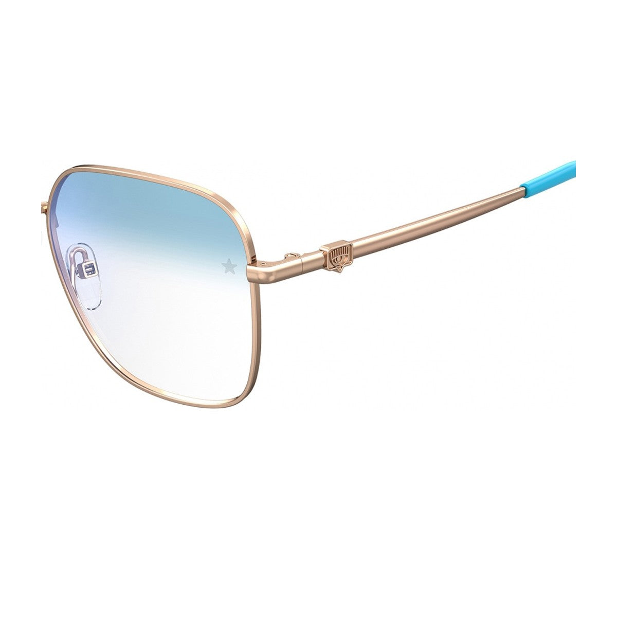 Chiara Ferragni Cf1010-Bb Gold Celluloide Sunglasses