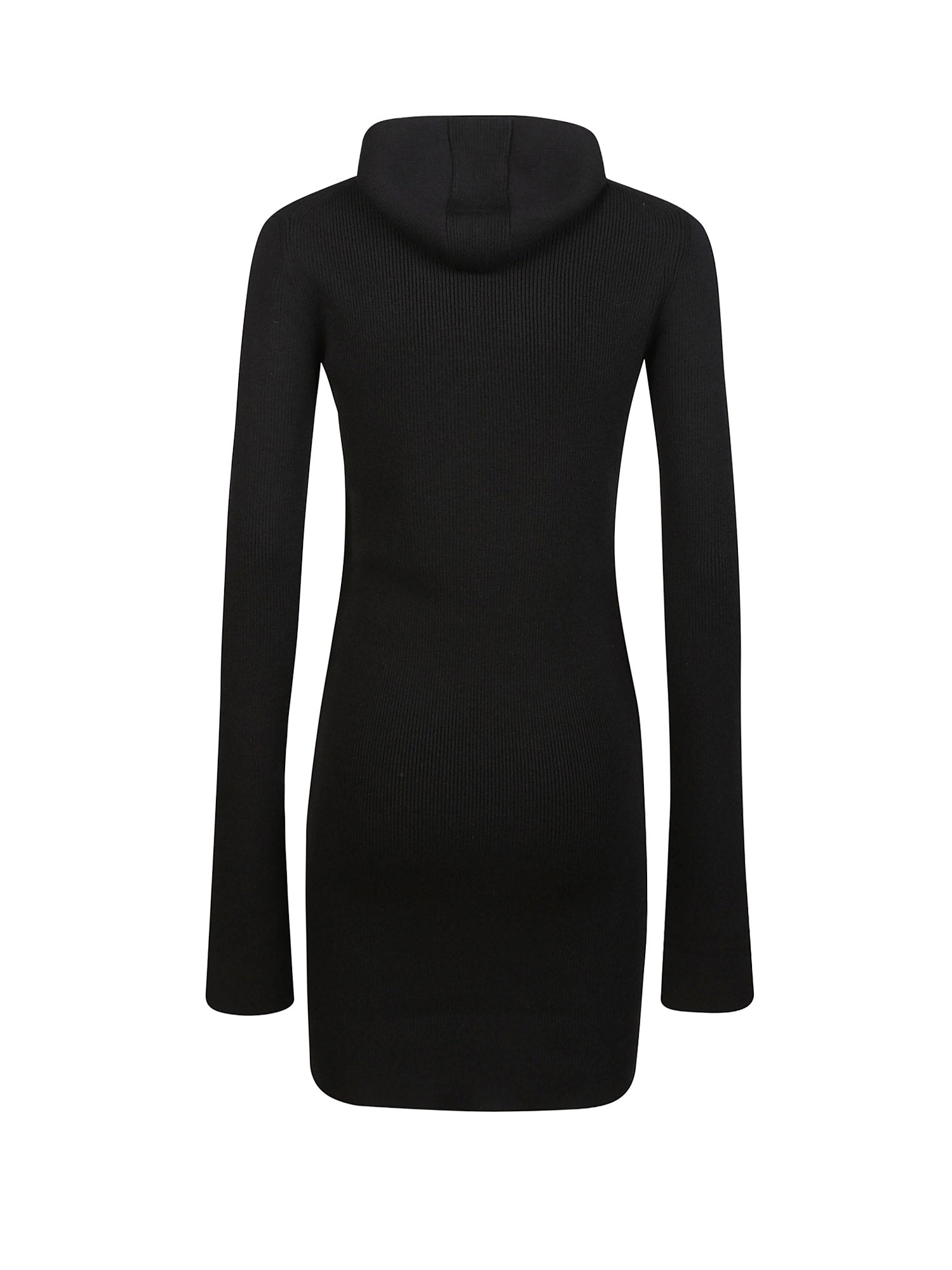 Fendi Dresses Black Lana Seta Poliammide Elastan