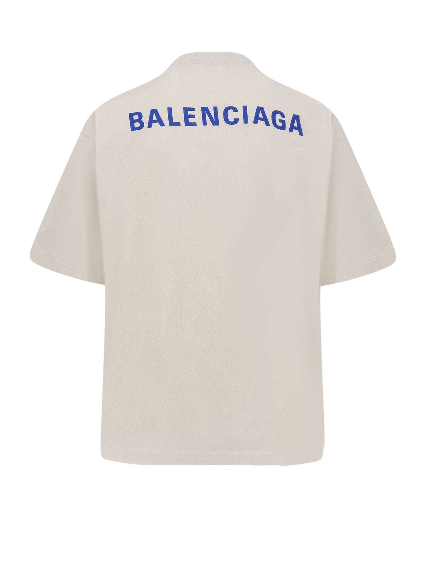 Balenciaga T-Shirts And Polos White Cotone