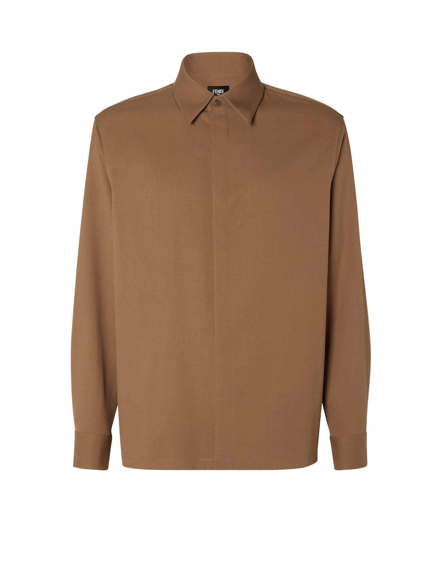 Fendi Shirts Brown Lana