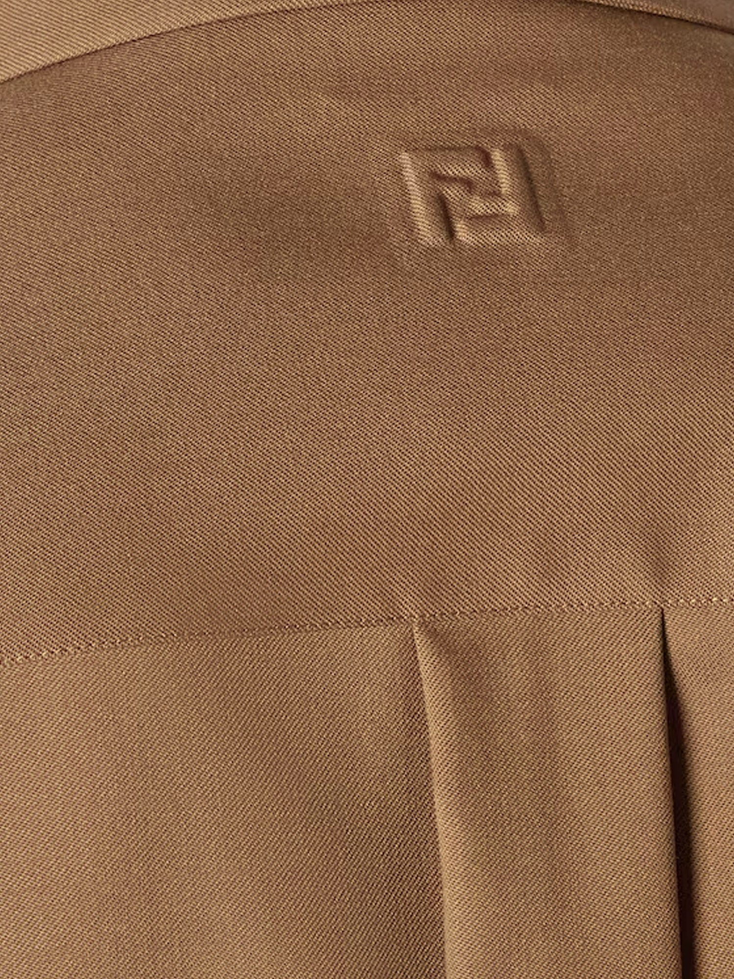 Fendi Shirts Brown Lana