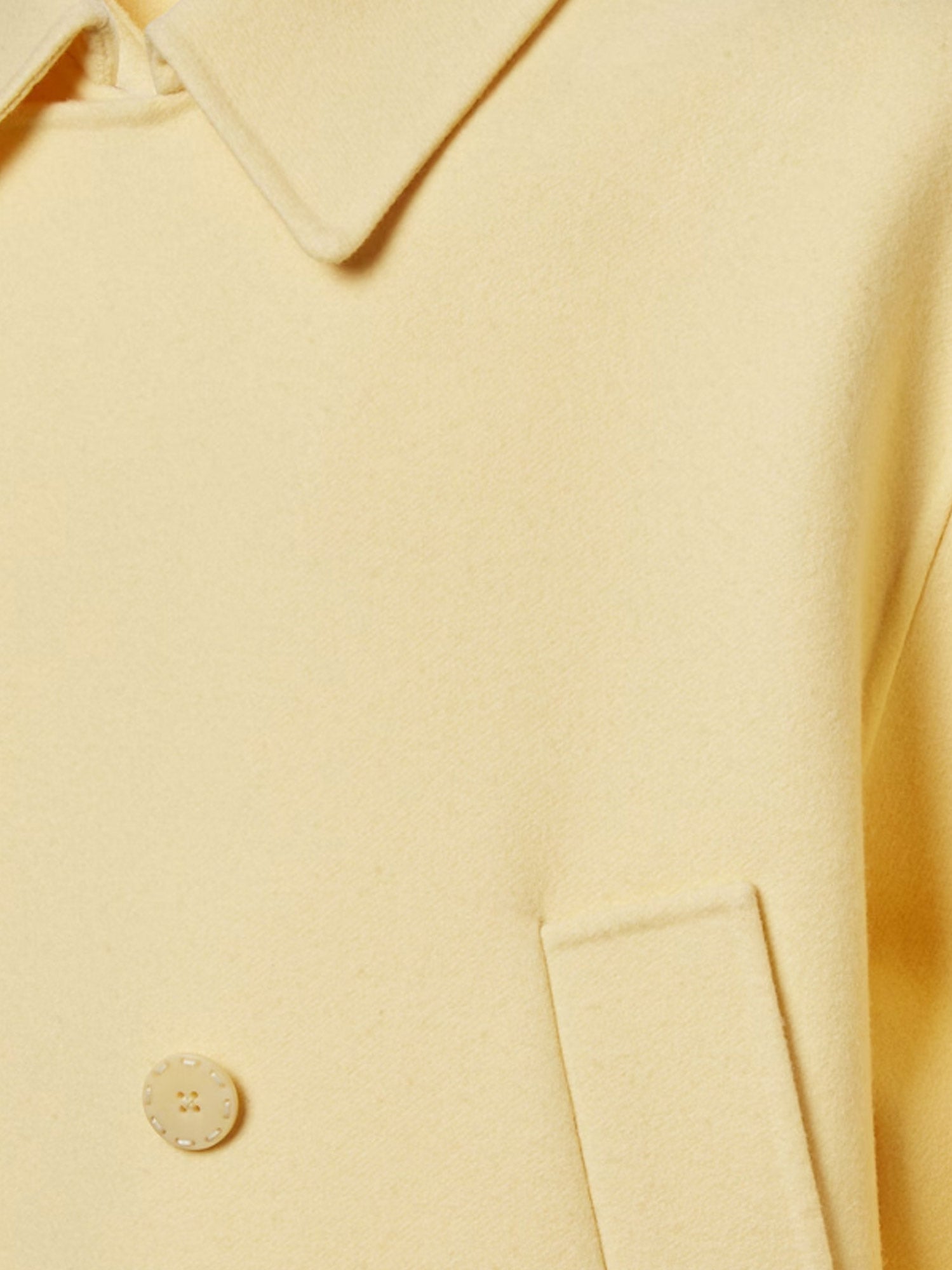 Fendi Coats Beige Lana Vergine