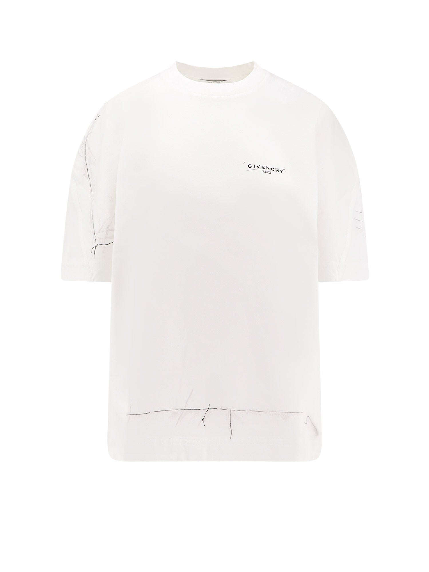 Givenchy T-shirts and Polos White Cotone