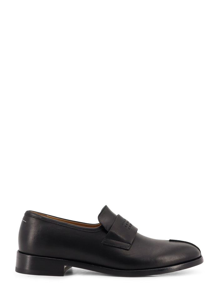 Mm6 Maison Margiela Flat Shoes Black Pelle