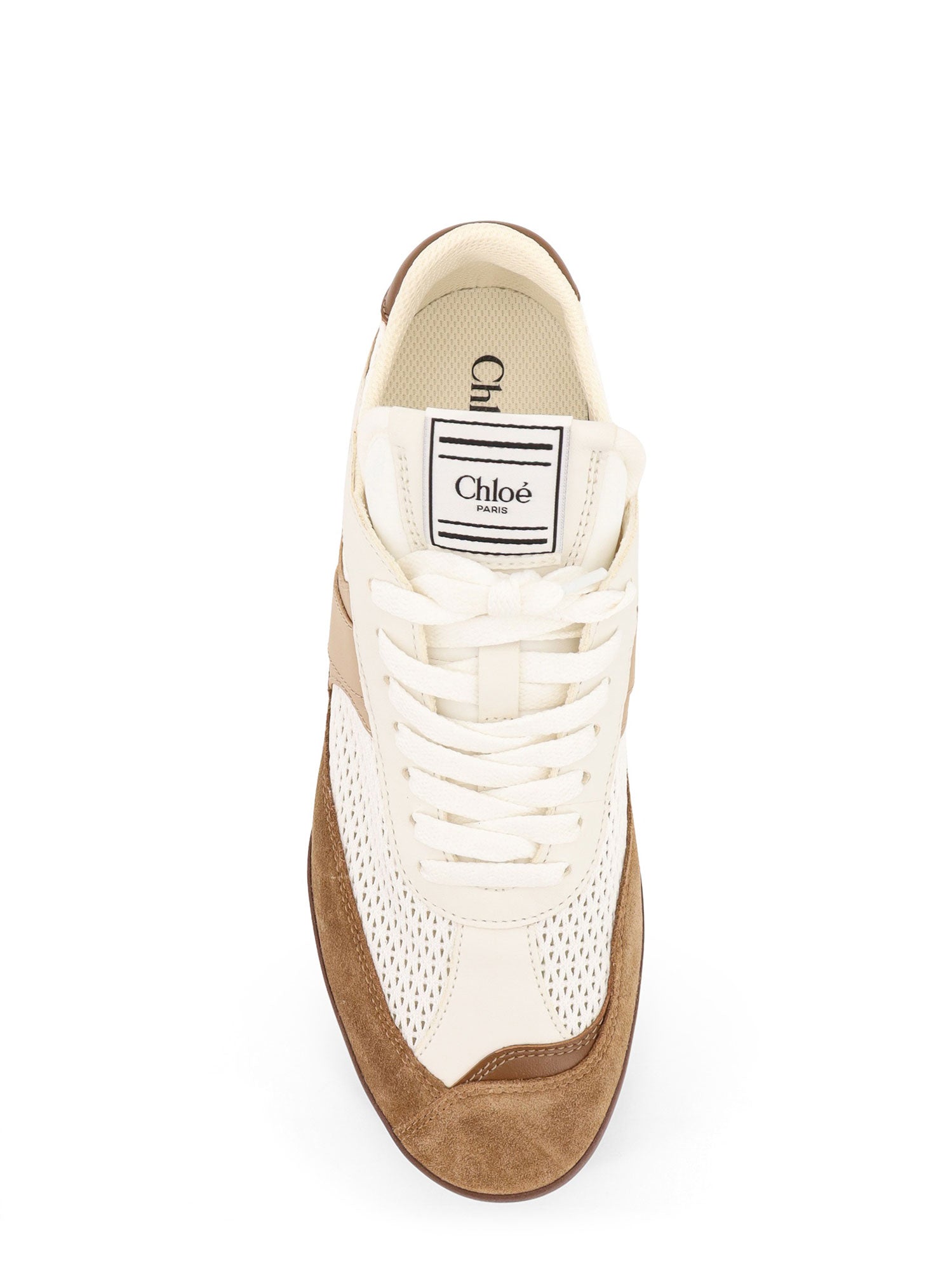 Chloè Sneakers Natural Brown