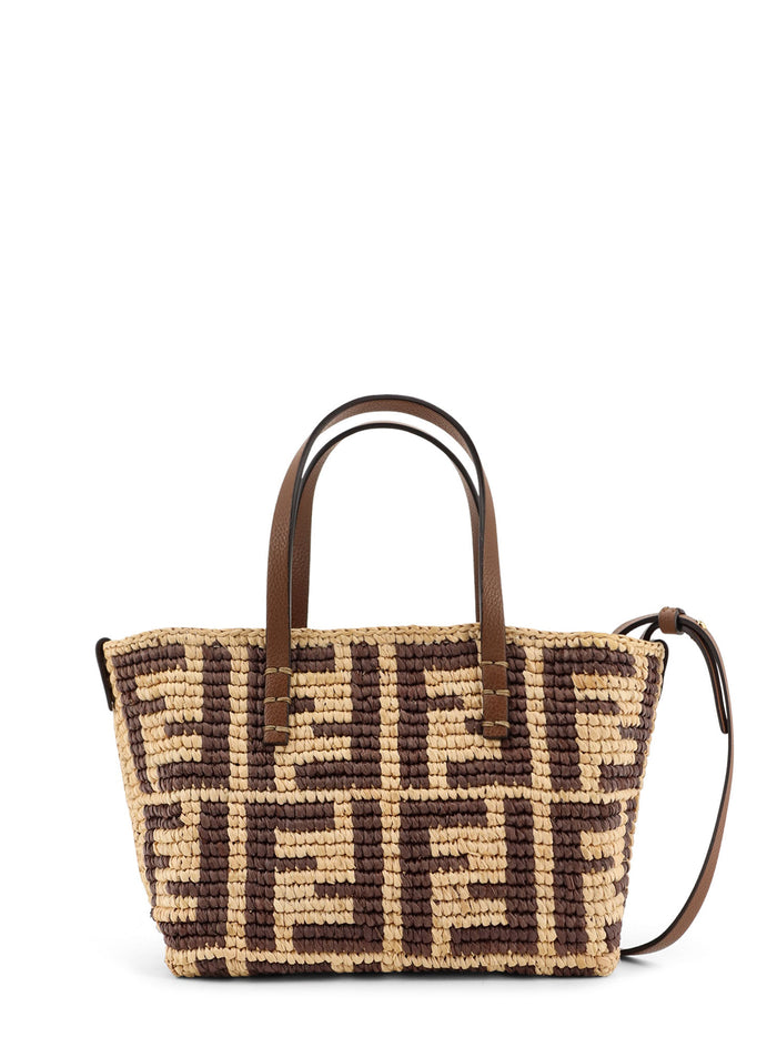 Fendi Bags Beige Rafia