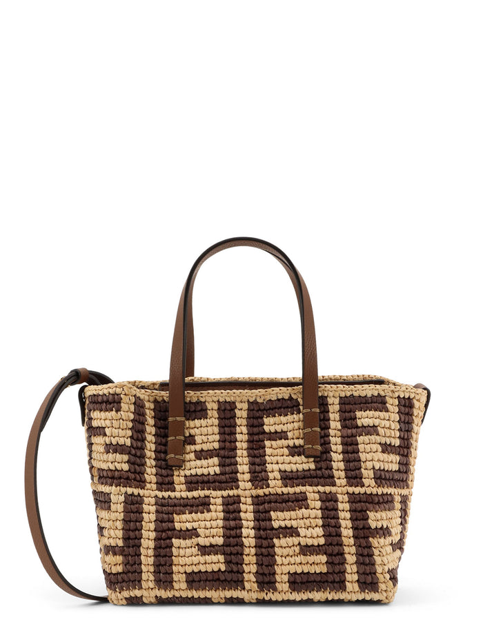 Fendi Bags Beige Rafia