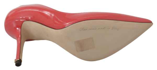 Dolce & Gabbana Leather heels in pink