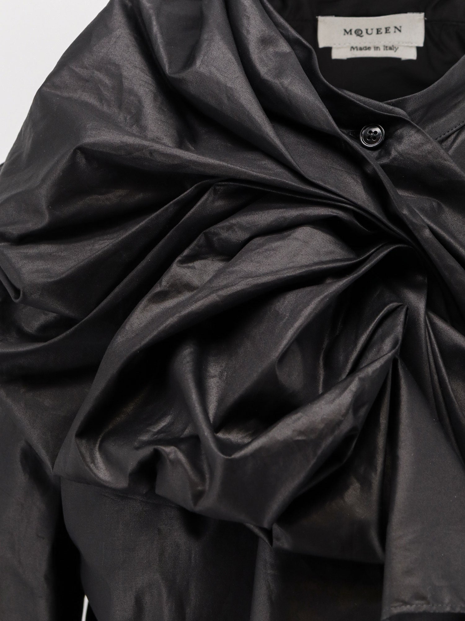 Alexander Mcqueen Shirts Black Cotone