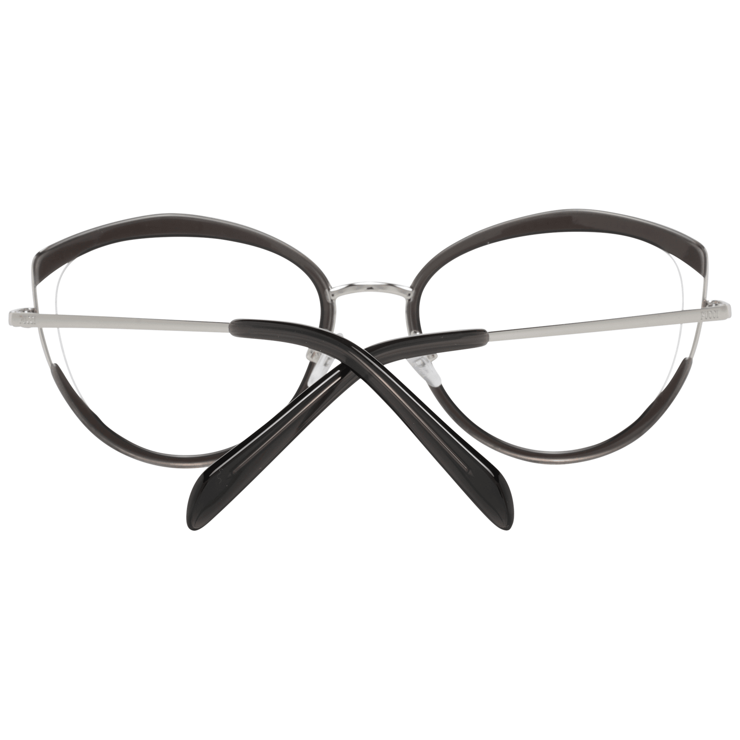Black Metal & Plastic Glasses (frames) Accessory