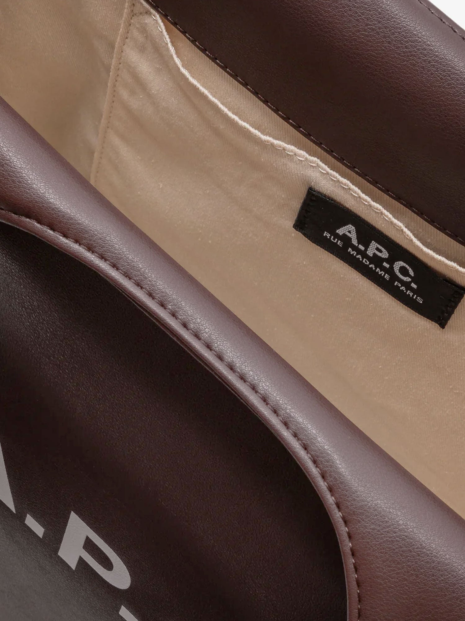 A.p.c. Bags Marronfonce Pelle