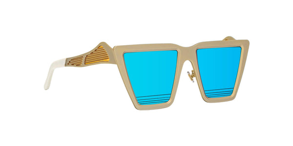 Preloved - Irresistor Mens Gold Sunglasses Fluxus-Gd-S0218 One Color