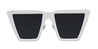 Preloved - Irresistor Mens White Sunglasses Fluxus-Mw-S0220 One Color