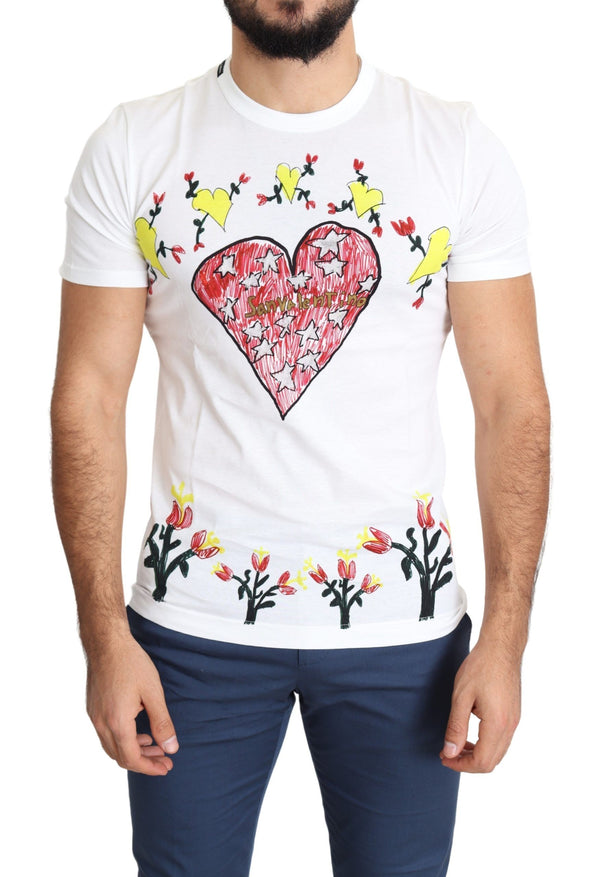 Dolce & Gabbana 100% Cotton t-shirt in white