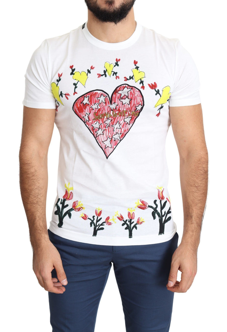 Dolce & Gabbana 100% Cotton t-shirt in white