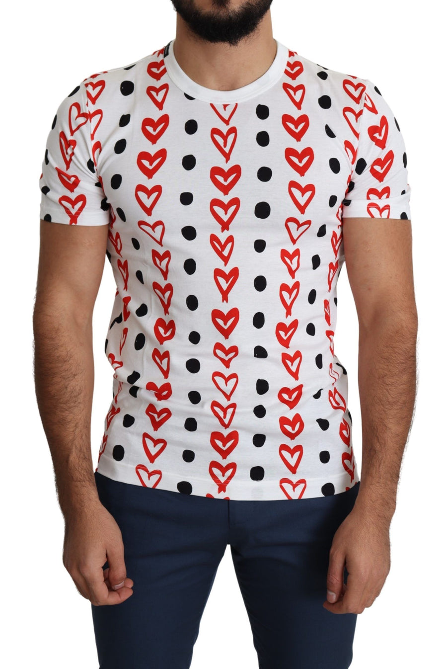 Dolce & Gabbana 100% Cotton t-shirt in white