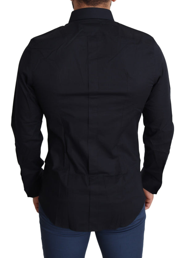 Dolce & Gabbana 96% Cotton 4% Elastane shirt in black