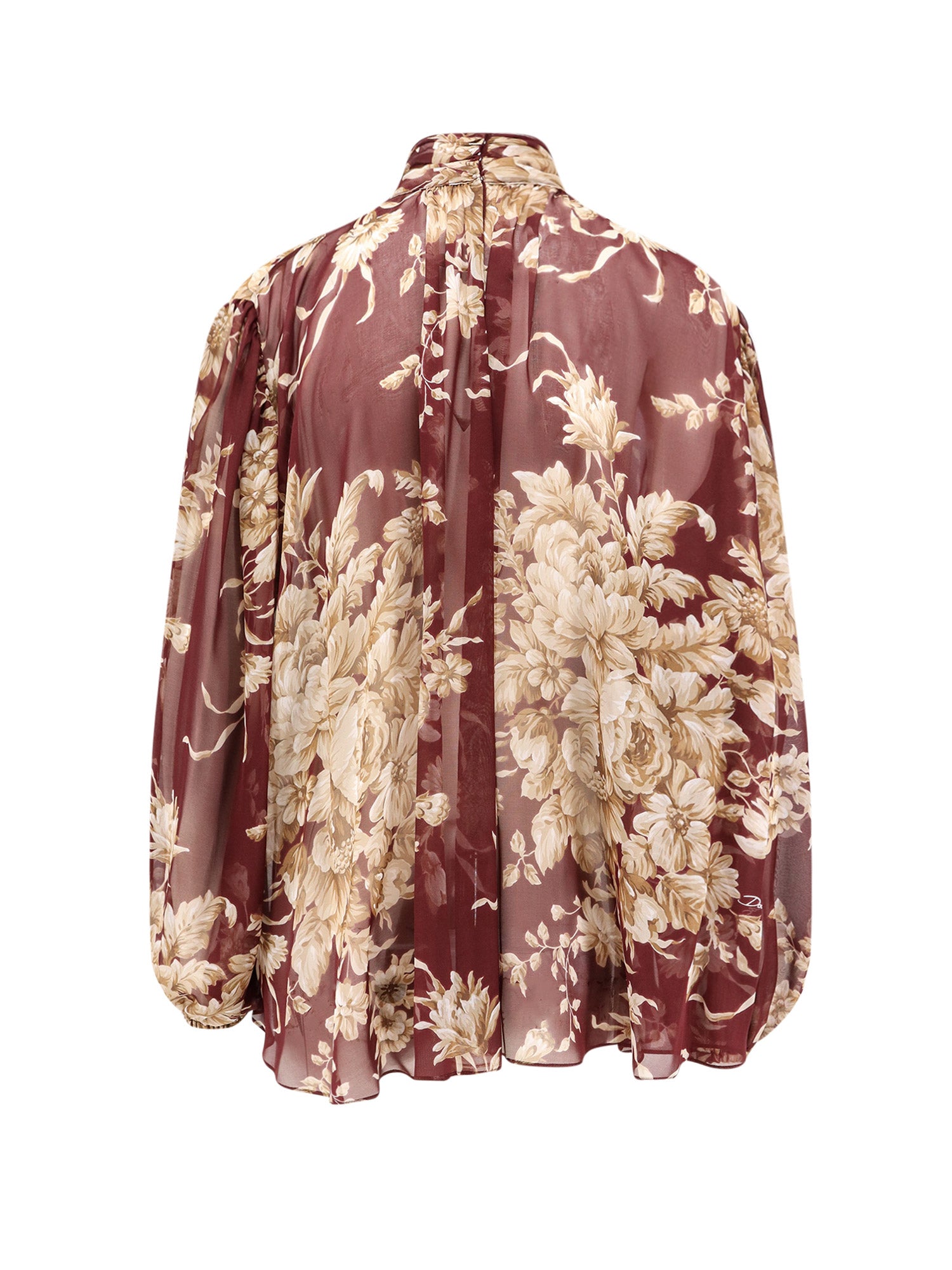 Dolce & Gabbana Shirts Rose Cretonne F.bdx Seta
