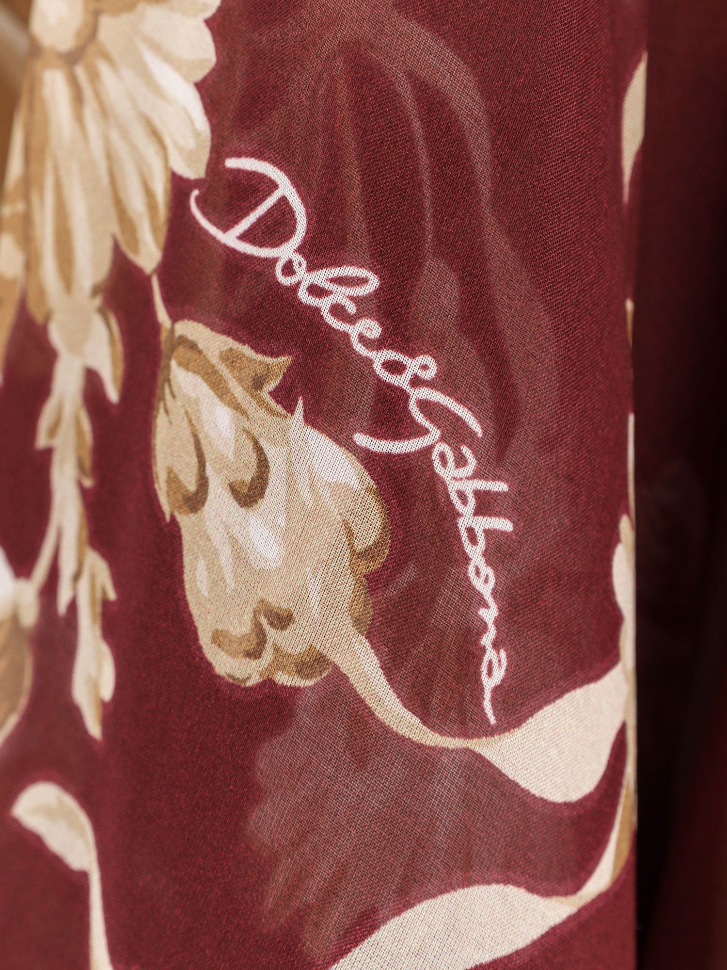 Dolce & Gabbana Shirts Rose Cretonne F.bdx Seta