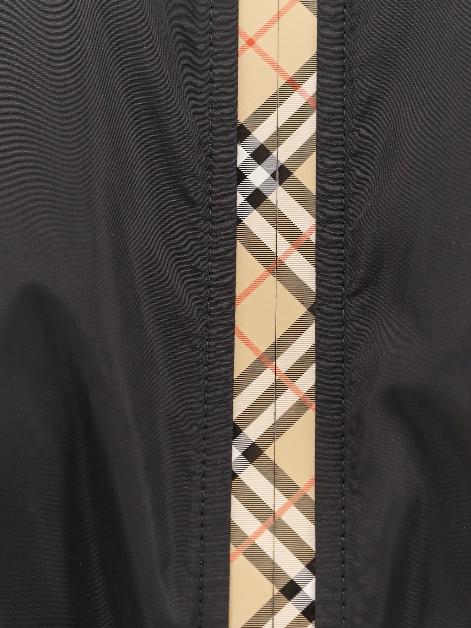 Burberry Jackets Black Nylon