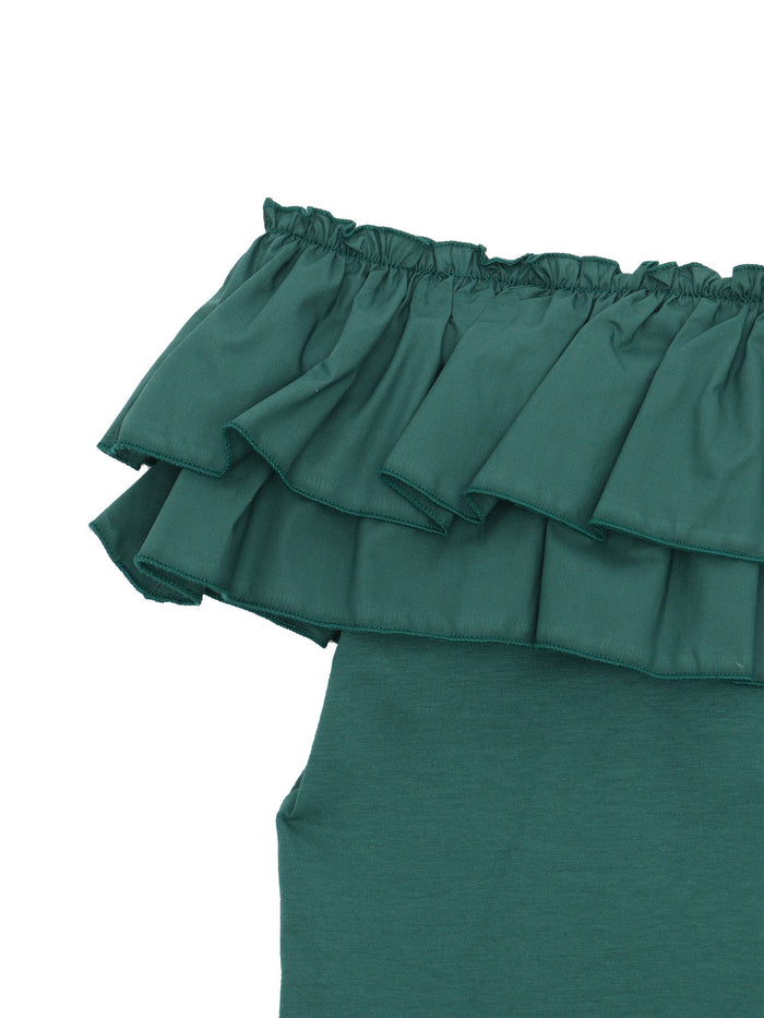 Rio green t-shirt Short Sleeves