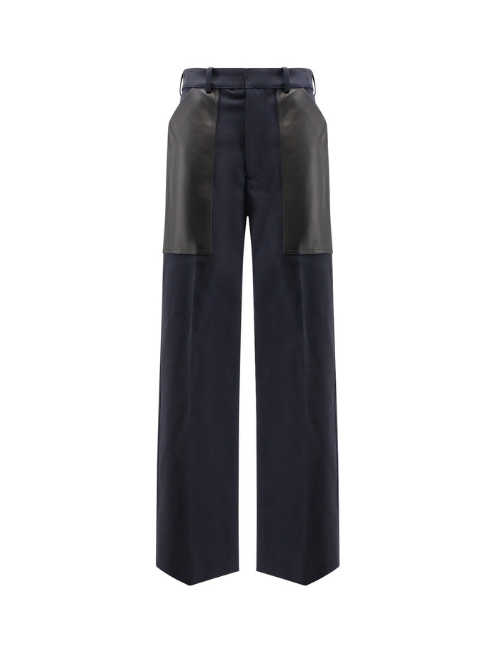 Bottega Veneta Rtw Blue Cotone Lana