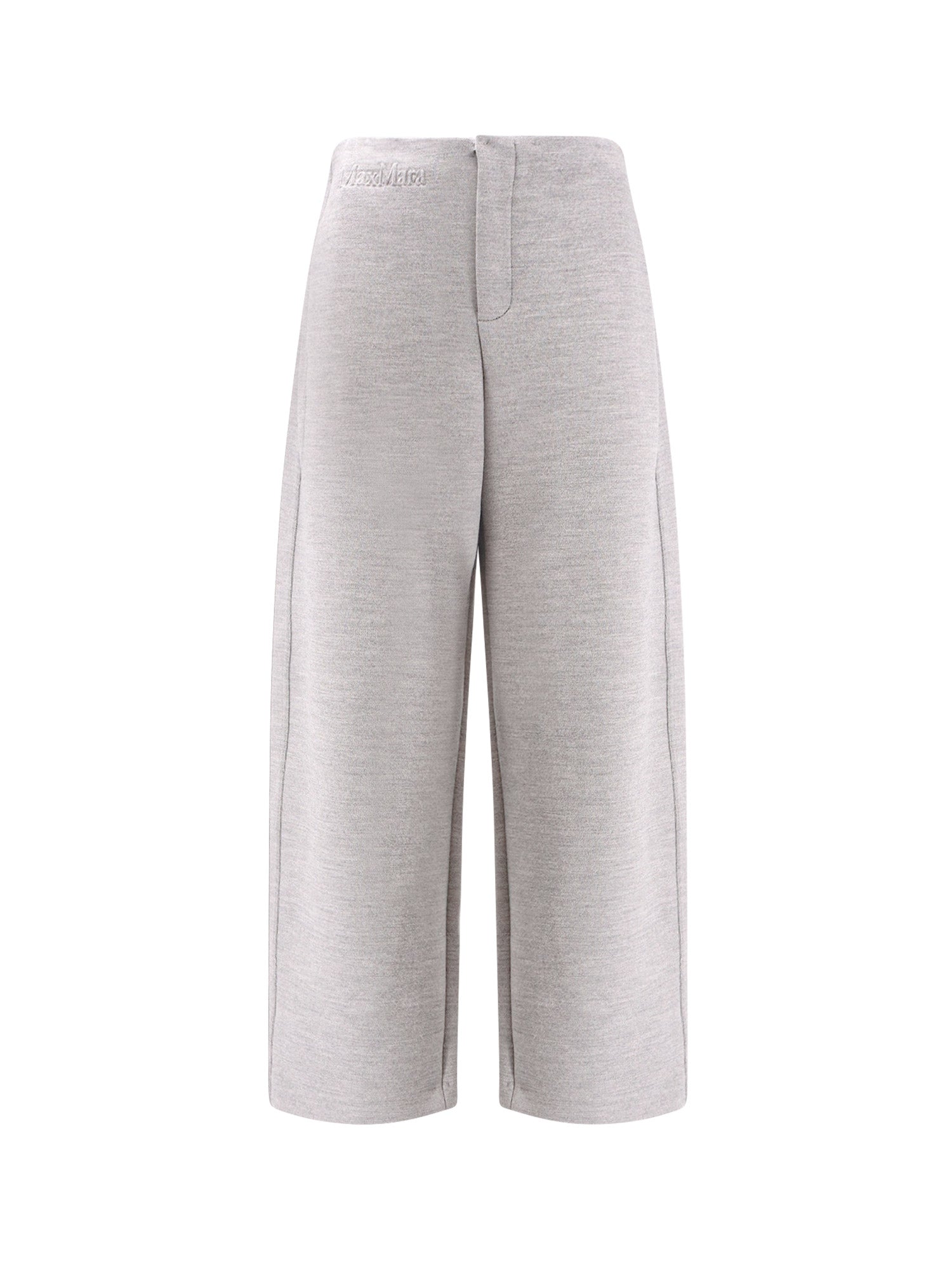 Max Mara RTW Light Grey Lana Cotone Poliestere