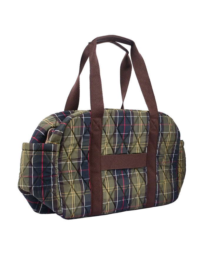 WETHERHAM QUILTED OVERNIGHT Green Polyester Bag