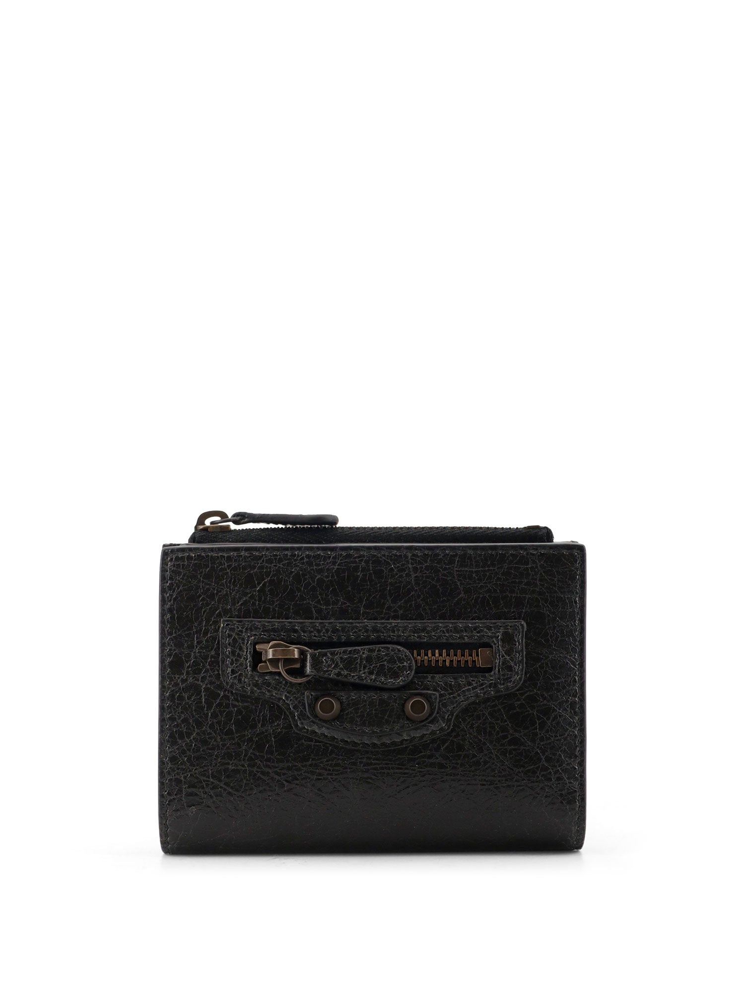 Balenciaga Wallets Black Pelle