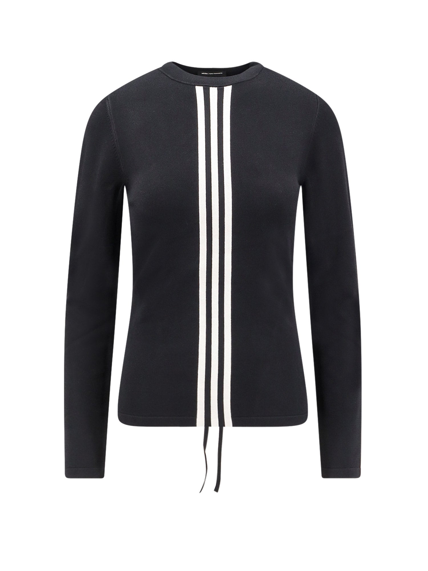 Y-3 T-Shirts And Polos Black Viscosa Poliestere
