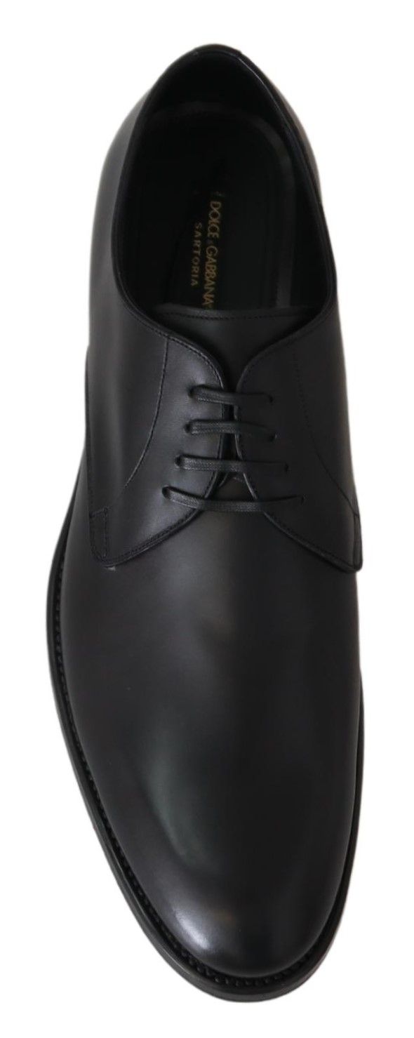 Dolce & Gabbana 100% Leather derby shoe in black