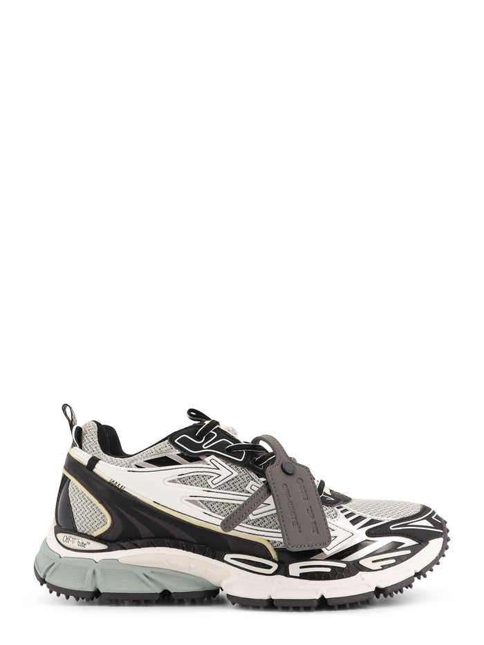 Off White Sneakers Grey - Black Mesh/pelle Sintetica