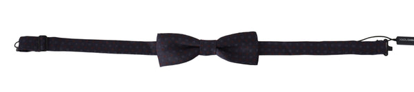 Dolce & Gabbana 100% Silk bow tie in gray