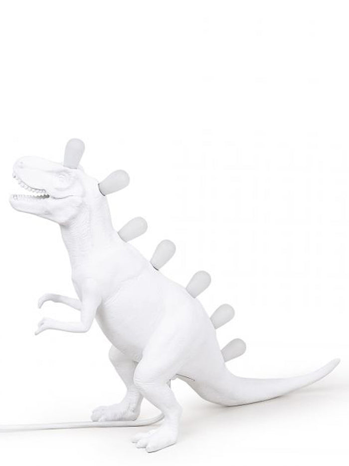 Jurassic Lamp T-Rex White Resin Lamps