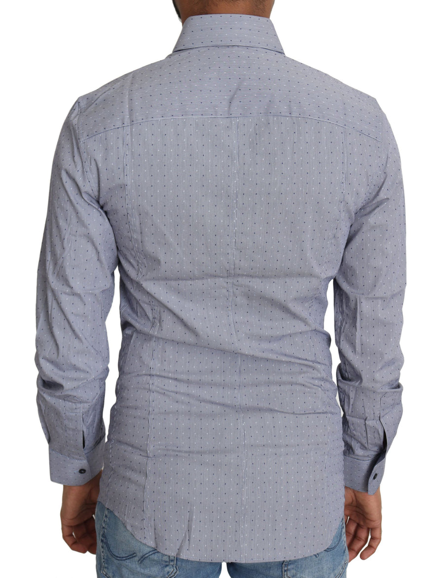 Dolce & Gabbana 73% Cotton 23% Nylon 4% Elastane shirt in gray