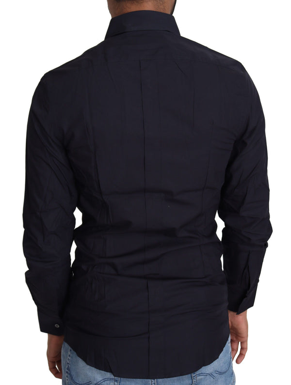 Dolce & Gabbana 100% Cotton shirt in navy