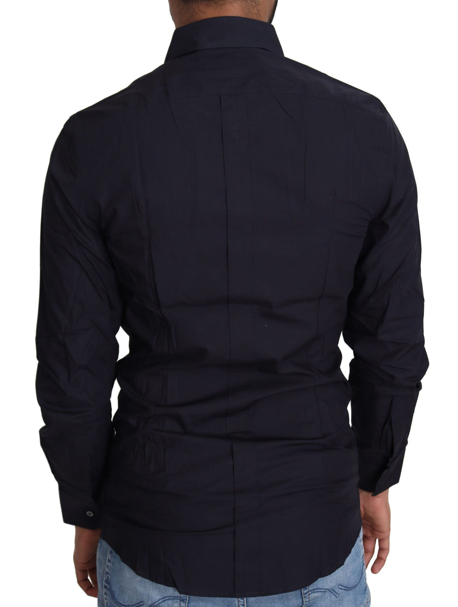 Dolce & Gabbana 100% Cotton shirt in navy