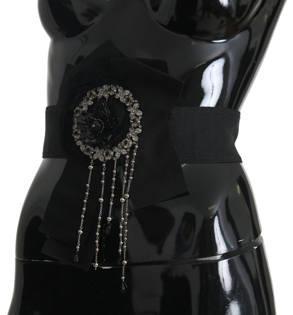 Dolce & Gabbana 80% Cotton 40% Acetate belt in black