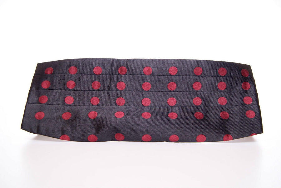 Dolce & Gabbana 100% Silk belt in black