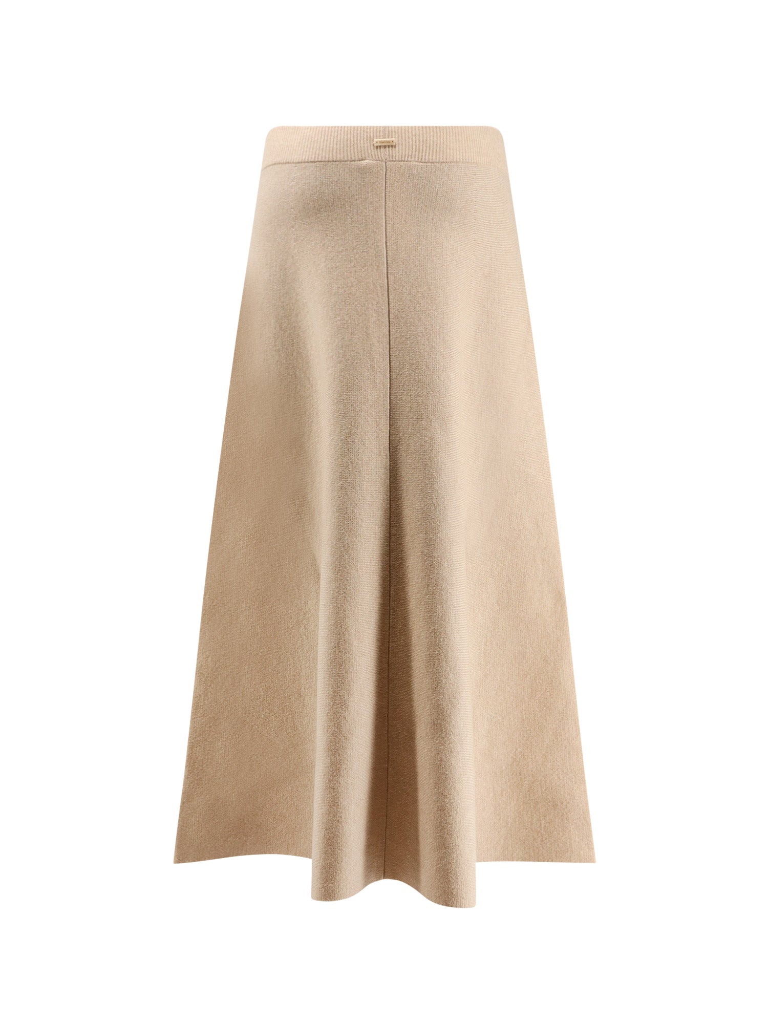 Max Mara Skirts Beige Lana Cashmere