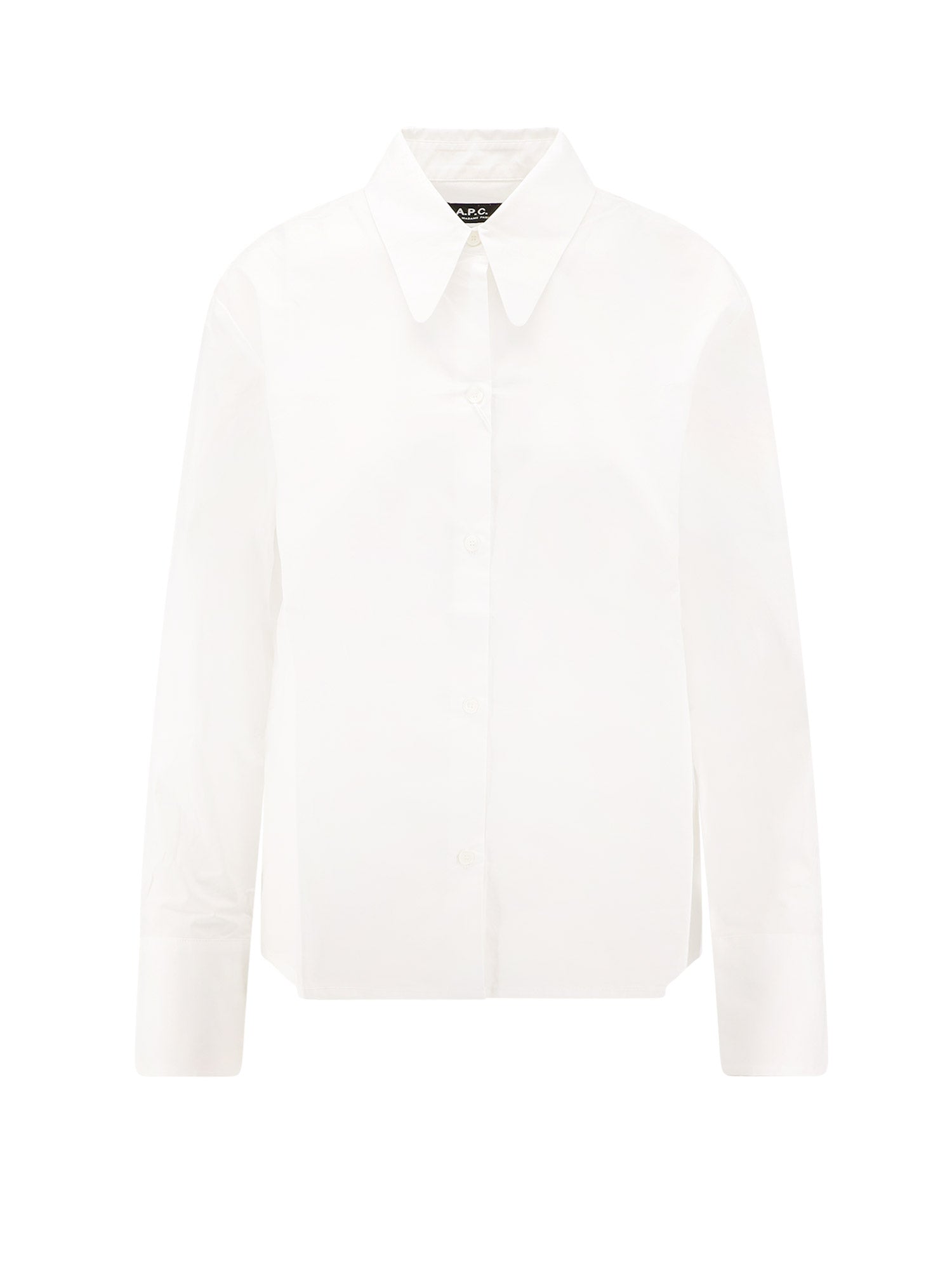 A.P.C. Shirts White Cotone Organico