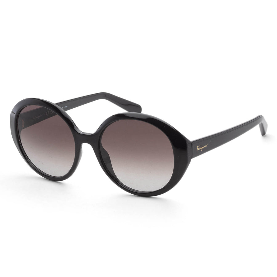 Preloved - Ferragamo Womens Fashion 57 Mm Black Sunglasses Sf1067s-001-57 One Color