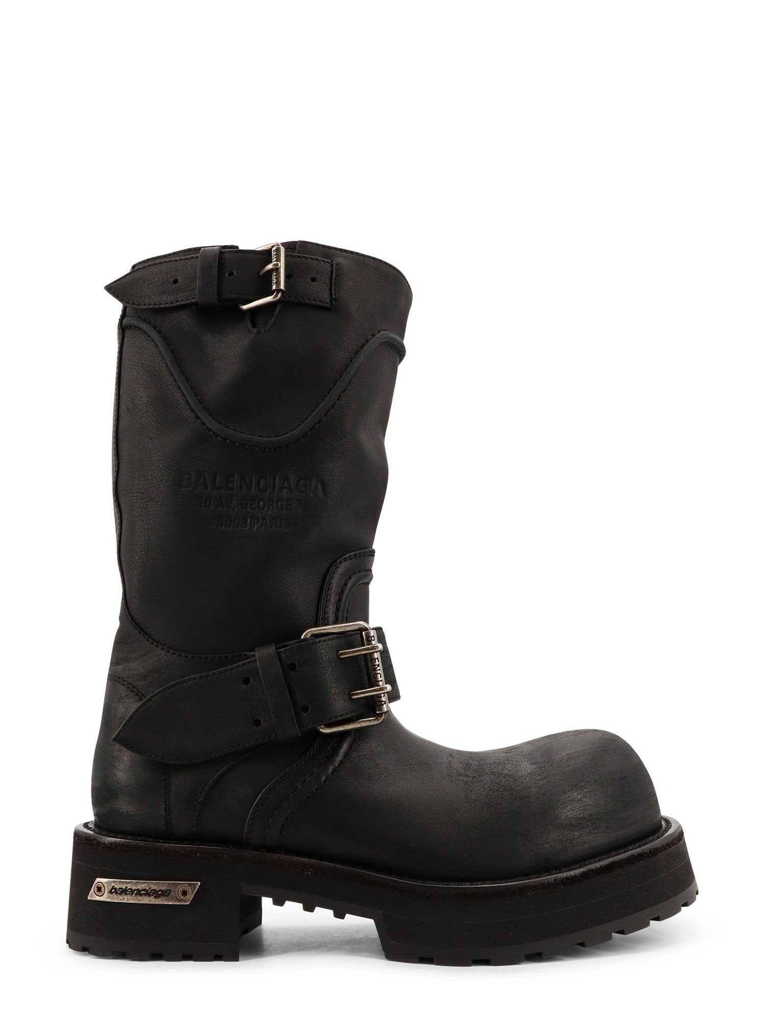 Balenciaga Boots Black Pelle